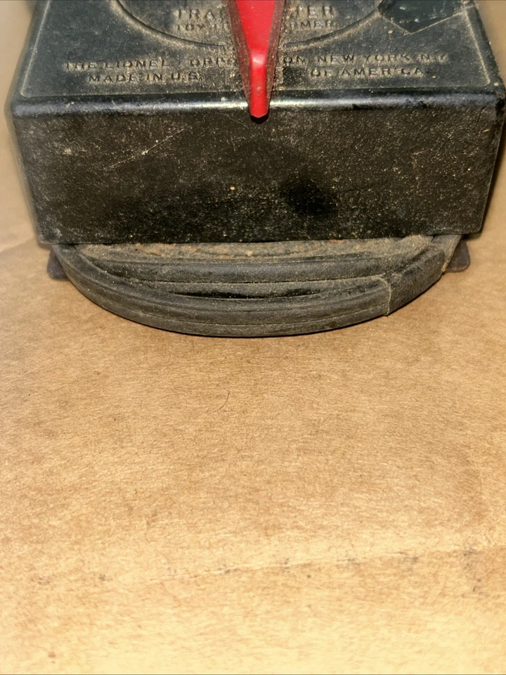 1960’s Lionel Toy Corp. Train Master Transformer Cat. #0103 115V 12W With Switch - Image 3 of 4