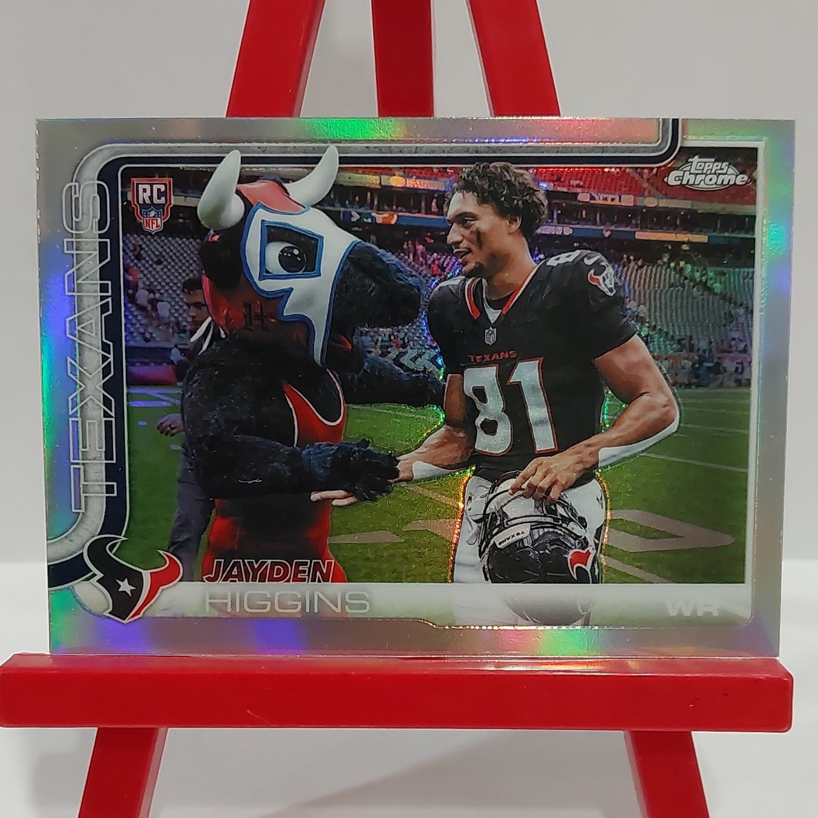 2025 Topps Chrome Jayden Higgins Image Variation SSP #343 Refractor