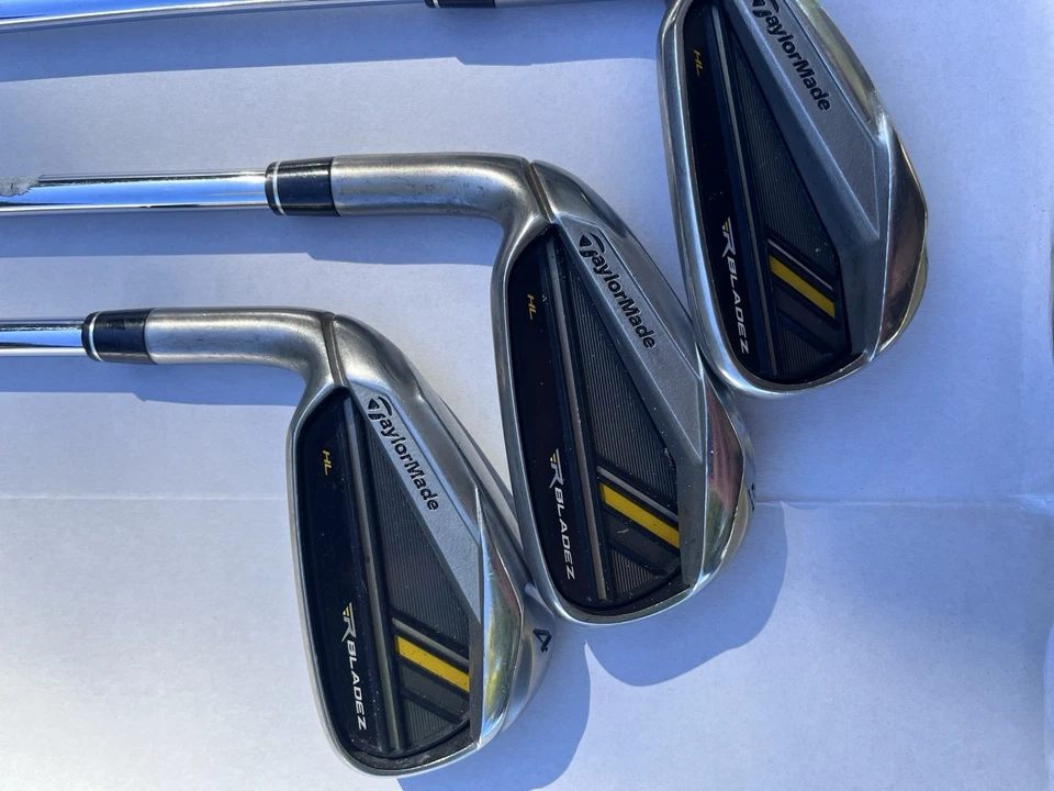 TaylorMade RBladez Iron Set 4-PW Left Hand Rocketfuel 85g S Flex - Image 2 of 4