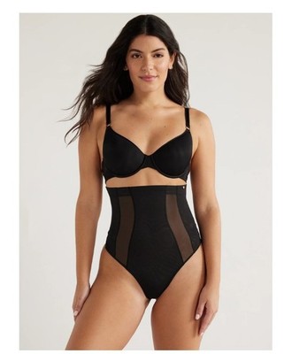 Sofia Intimates By Sofia Vergara Women's Firm Control High Waist Shaping Thong S