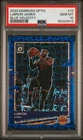 Lebron James 2020-21 Panini Donruss Optic Blue Velocity Prizm #13 PSA 10 Lakers