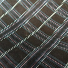 Power Mesh 4 Way Stretch Plaid Blk 58" Nylon/Spandex Mesh Net Fabric By The Yard