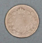 CANADA (1 ) COIN 10 CENTS  1918  FINE  0.8000 SILVER
