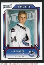 2006-07 Upper Deck Victory #325 Alexander Edler RC Vancouver Canucks