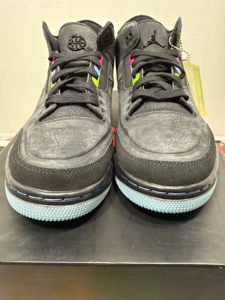 Air Jordan 3 Retro Quai 54 AT9195-001 10.5 ds Foto 3 de 4