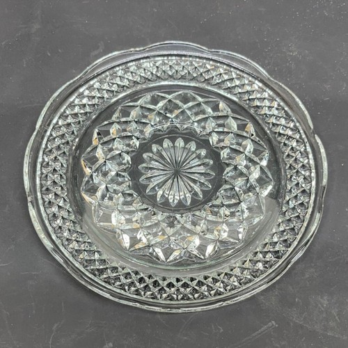 4 Anchor Hocking Wexford Clear Scalloped Rim Glass Bread and Butter Plates 6" - Picture 2 of 6
