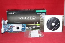PNY Nvidia GeForce 8400GS 512MB DDR2, PCI Graphics Card. 140865, VCG84512SPPB 