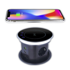 Einbausteckdose Küchensteckdose Steckdosenturm Tischsteckdose Versenkbare WLAN