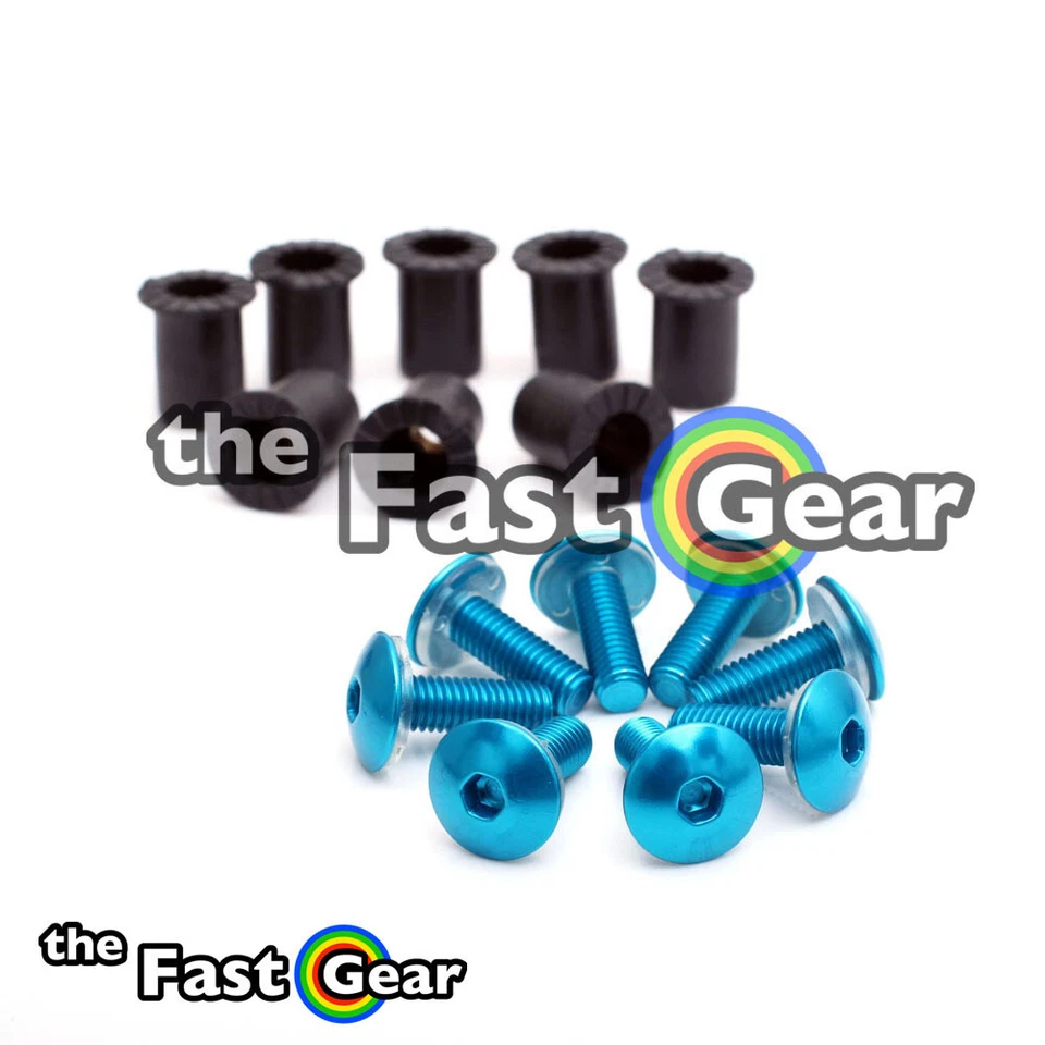 Windscreen Bolts Wellnut Kit For Yamaha YZF R1 R3 R6 YZF600R TDM850 FZ6 XJ600S Foto 4 de 4