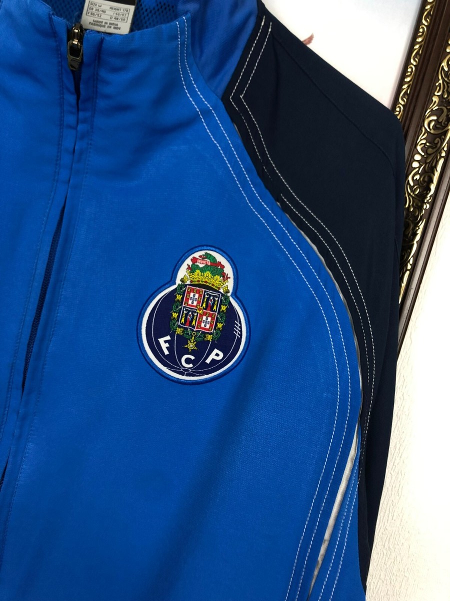 Vintage Nike Porto FC Football Jacket Soccer Track Top Mens