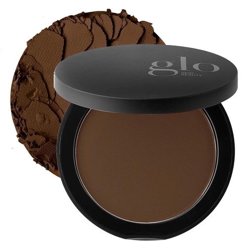 Cocoa Medium Pressed Powder Foundation - Talc-Free Skin Protection & Coverage - Picture 3 of 11