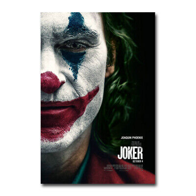 The Joker 2019 Hot Movie Art Silk Canvas Film Poster Wall Art Print 24x36 inch