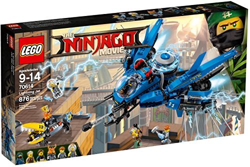 【サクラ】 Lego 70614 NinjaGo Movie Jay's Lightning Jet Anime 876 Pieces New