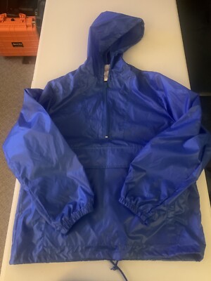 Vintage Italian Mob 1/4 Zip Windbreaker Jacket w/ Convertible Pouch