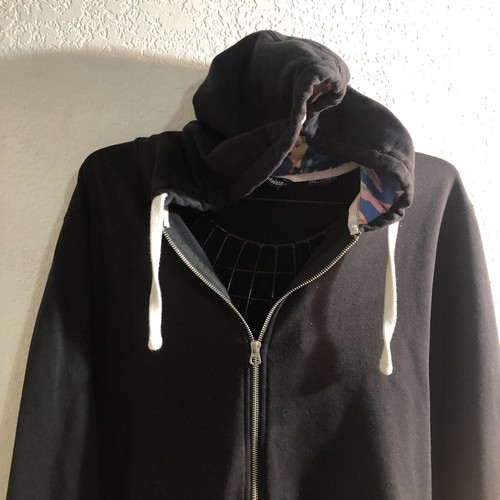 Chubbies The Night Schwoodie FZ Terry Hooded Black Jacket 614231-025 Mens XL - Picture 12 of 15