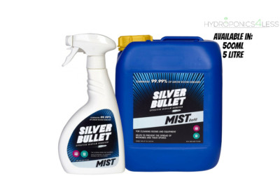 Silver Bullet Mist Steriliser Disinfectant Cleaner Hydroponics Grow ...