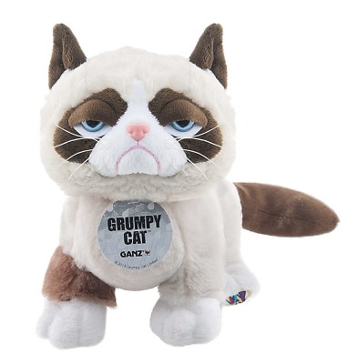 Webkinz Grumpy Cat HM800 NEW with Tag sealed unused code SUPER RARE COLLECTIBLE