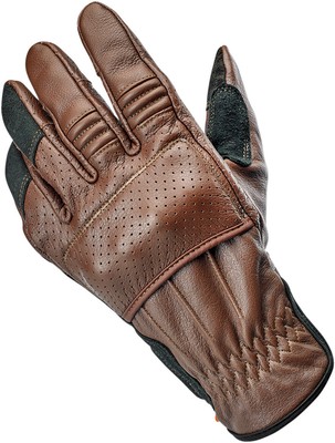 Biltwell Inc. Borrego Gloves - 1506-0201-303 Chocolate/Black Medium