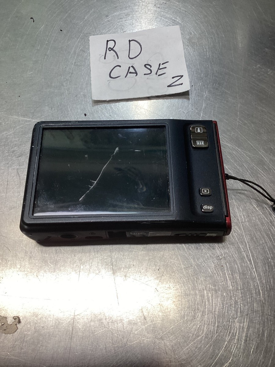 Polaroid T1035 10.0MP Digital Camera - Red Polaroid 3X Zoom Lens