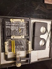 Vintage Austin Photo Interpretometer With Case and Instruction Booklet