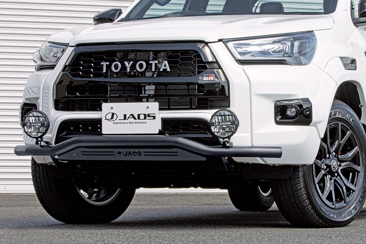 ◆新品◆JAOS 車高調セット　TOYOTA　HILUX　GUN125 ４WD JAOS Stainless Steel Skid Bar with Skid Plate TOYOTA HILUX