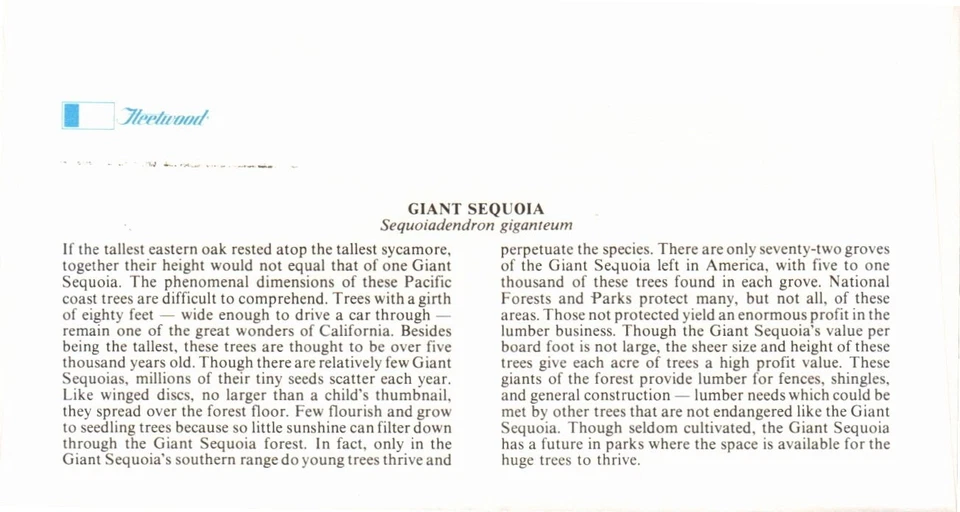 FLEETWOOD - GIANT SQUIRREL OCT 9 1978 HOT SPRINGS AR FIRST DAY COVER (FDC) BX9S - Image 2 of 2