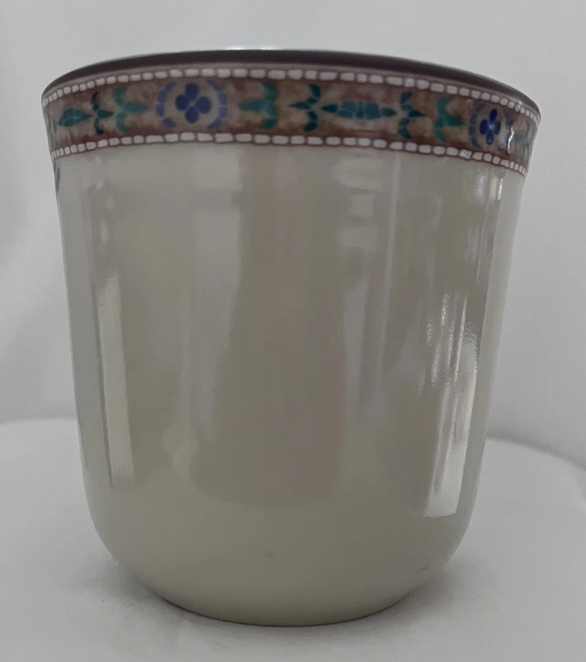 Taza de gres Noritake Chaparral 8482 beige café marrón té 12 oz Indonesia Foto 3 de 4