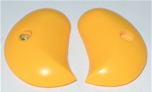 American, Hawes, Herters, Derringer grips John Wayne Yellow plastic+screw - Picture 4 of 5