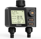Diivoo Water Timer for Irrigation with Rain Sensor, Digital Sprinkler Timer 2