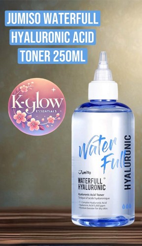 JUMISO WATERFULL HYALURONIC TONER (250ml) - Authentic & Trusted U.S. Seller - 第 1/5 張圖片