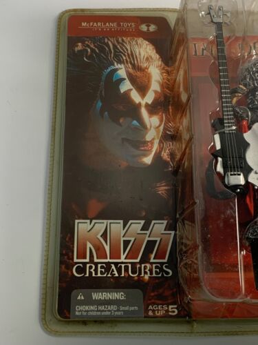 2002 McFarlane Toys The Demon Gene Simmons KISS Creatures Action Figure - Picture 4 of 6