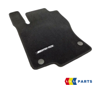 Genuine MERCEDES BENZ W166 AMG Black Velour Carpet Mat 