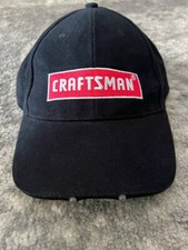 Craftsman Light Up Hat Black Adjustable Strap...