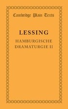 Hamburgische Dramaturgie II Cambridge Plain T...