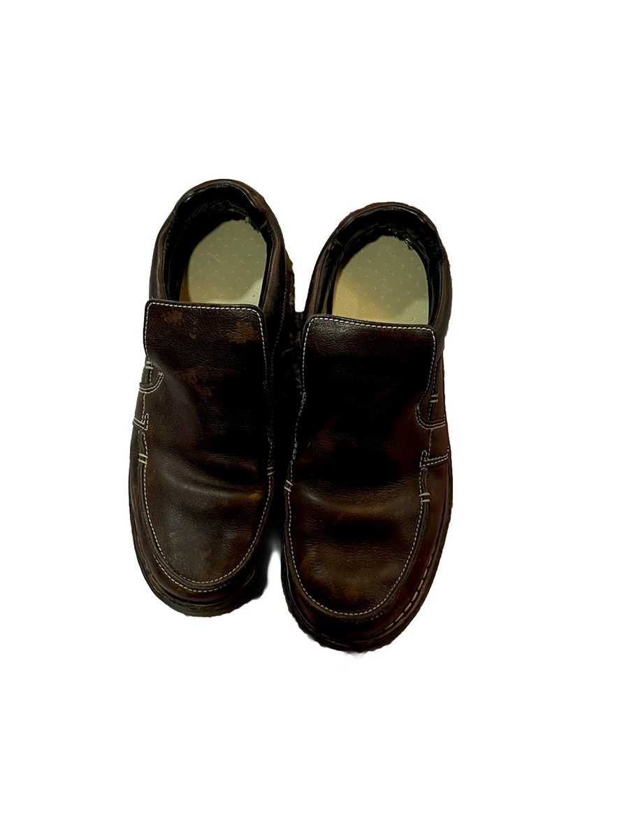 Dr Martens 11620 Dark Brown Grain Leather Slip On Loafer  display picture 2