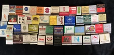 (51) Vintage RARE Match Books Random Big Name People And Companies!!