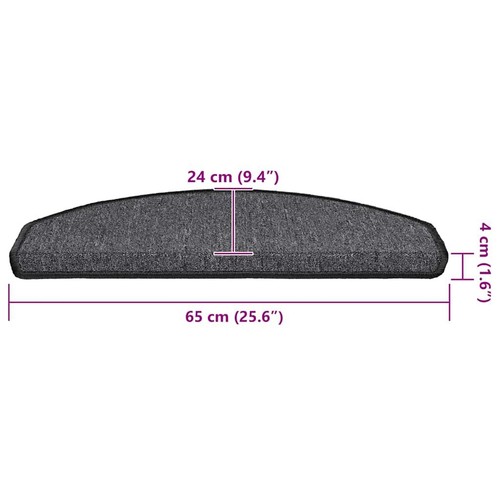 Stufenmatten 30 Stk. Anthrazit 65x24x4 cm - Bild 8 von 8