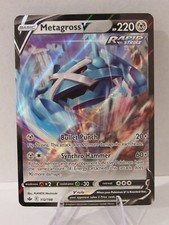 Metagross V 112/198 SWSH06: Chilling Reign NM Full Art English 252