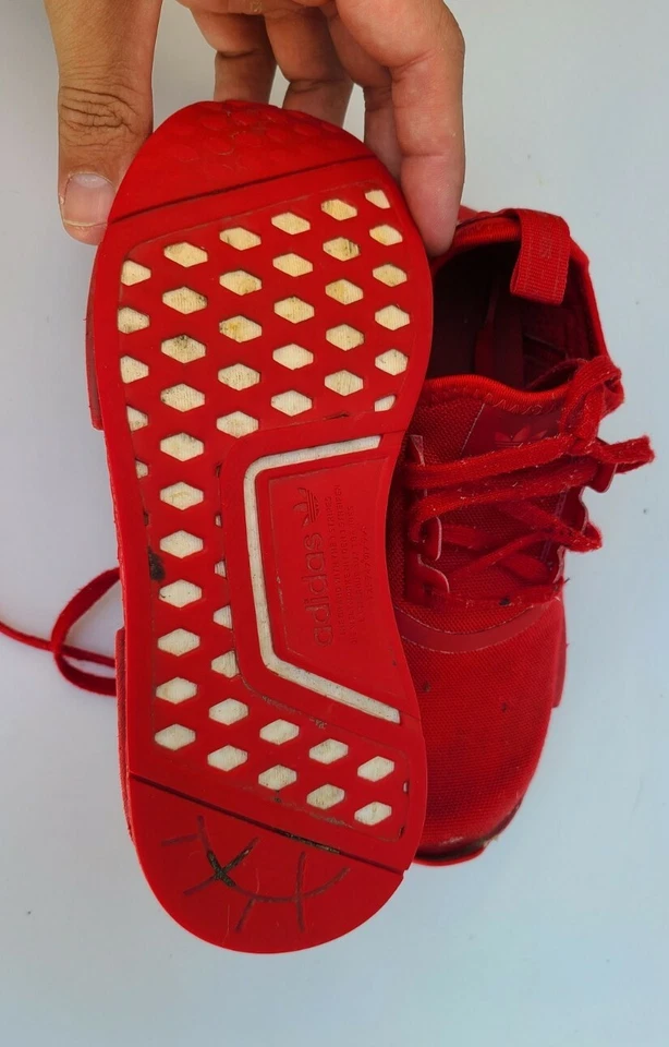 ADIDAS NMD_R1 C PREESCOLAR FX7164-ROJO ESCARLATA TALLA 1,5 US / 33 EUR Foto 4 de 4