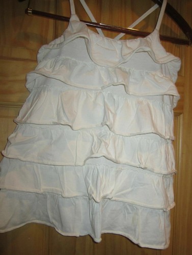 LOT 2 JUSTICE GAP GIRLS RUFFLE TANK TOP PLUS SEQUENCE SHIRT SIZE XL 14/16 & 20 - Picture 4 of 5