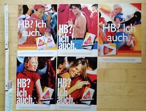 5x Hb Ich Auch Zigaretten Werbung Aus Zeitschriften 80er 90er Jahre Sammler Ebay