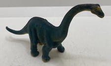 1985 Vintage Greenbrier Int Brachiosaurus Long Neck Dinosaur Figure Blue Gray 5  