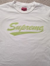 SUPREME SS21 T-SHIRT. EUC. White Size Medium