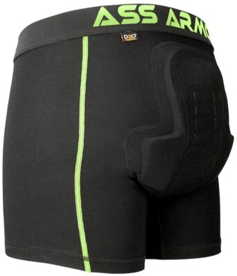 Ass Armor Protective D3O Padded Shorts for Snow Ski Snowboard
