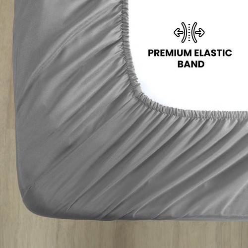 Extra Deep Fitted Sheet 25cm Bed Sheet Single Double King & Super King Size - Picture 47 of 100