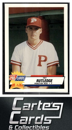 Trey Rutledge 1993 Fleer ProCards #4179 Princeton Reds | eBay