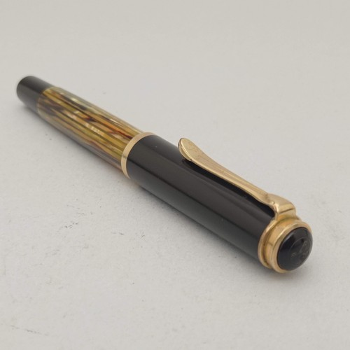 Pelikan 400 Tortoise Gunther Wagner Fountain Pen 14k EF Nib VTG Rare Excellent - Picture 14 of 16