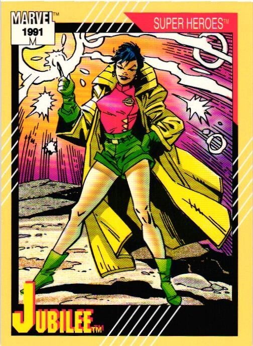 JUBILEE #38 1991 MARVEL IMPEL Trading Collectible Card
