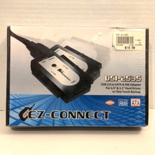 Kingwin EZ-Connect USI-2535 USB 2.0 to SATA  IDE Hard Drive Adapter NEW