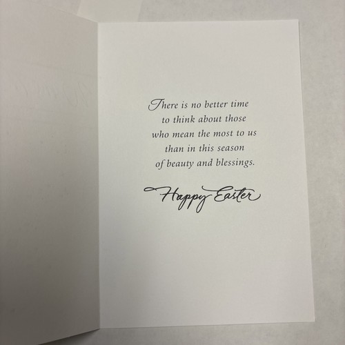 Happy Easter Warm Thoughts Of You At Easter 5”x7” Hallmark Greeting Card - Picture 5 of 10